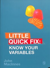 Know Your Variables: Little Quick Fix kaina ir informacija | Enciklopedijos ir žinynai | pigu.lt