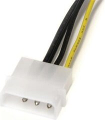 StarTech, LP4PCIEX8ADP PCIe 8-pin, 0.15 м цена и информация | Кабели и провода | pigu.lt