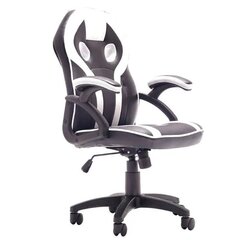 Офисный стул Kidz черный/белый цена и информация | Офисные кресла | pigu.lt