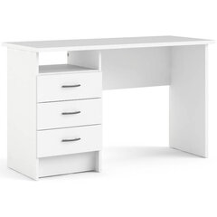 Письменный стол Aatrium, 110x48x76 см, белый цвет цена и информация | Компьютерные, письменные столы | pigu.lt