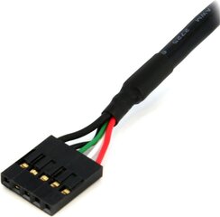 StarTech 24in Internal 5 pin USB IDC Motherboard Header Cable F/F kaina ir informacija | Kabeliai ir laidai | pigu.lt