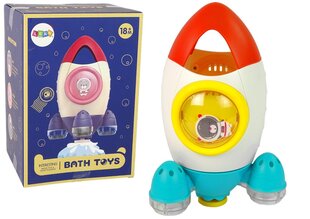 Lean toys Vandens žaislas vonios raketų varikliai Šviesiai mėlyni kaina ir informacija | Žaislai kūdikiams | pigu.lt
