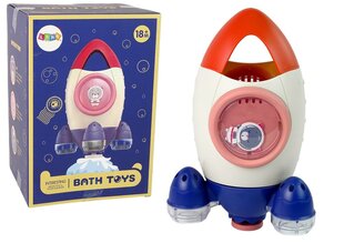 Lean toys Vandens žaislas vonios raketa tamsiai mėlyna kaina ir informacija | Žaislai kūdikiams | pigu.lt