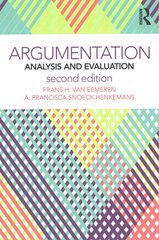 Argumentation: Analysis and Evaluation 2nd edition цена и информация | Исторические книги | pigu.lt