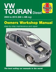 VW Touran Diesel ('03-'15) 03 To 65 цена и информация | Путеводители, путешествия | pigu.lt