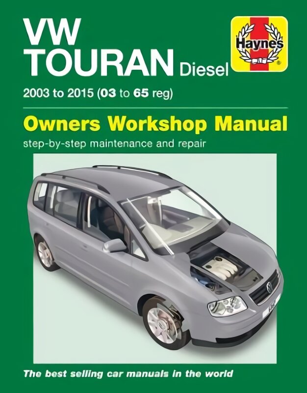 VW Touran Diesel ('03-'15) 03 To 65 цена и информация | Kelionių vadovai, aprašymai | pigu.lt