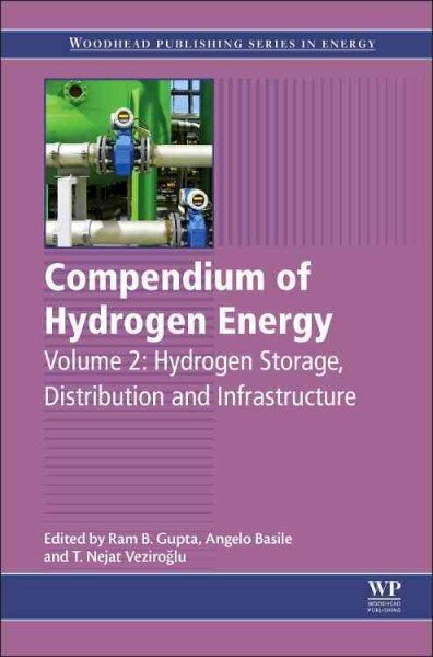 Compendium of Hydrogen Energy: Hydrogen Storage, Distribution and Infrastructure, Volume 2, Hydrogen Storage, Transportation and Infrastructure kaina ir informacija | Socialinių mokslų knygos | pigu.lt