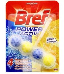 Активный очиститель для унитаза Bref Power Active с ароматом лимона, 50 г цена и информация | Очистители | pigu.lt