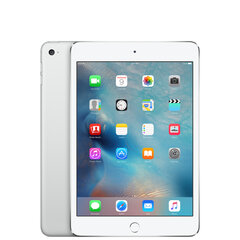 iPad Mini 4 7.9" 128GB WiFi + Cellular Silver (atnaujinta, būklė A) kaina ir informacija | Planšetiniai kompiuteriai | pigu.lt