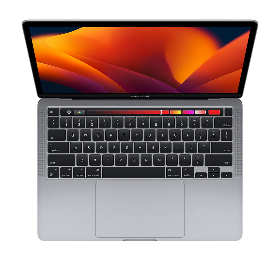 MacBook Pro 2022 Retina 13" 2xUSB-C - M2 / 8GB / 256GB SSD Space Gray (atnaujinta, būklė A) цена и информация | Nešiojami kompiuteriai | pigu.lt