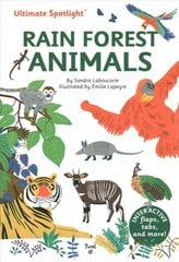 Ultimate Spotlight: Rain Forest Animals цена и информация | Книги для малышей | pigu.lt