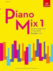 Piano Mix 1: Great arrangements for easy piano цена и информация | Книги об искусстве | pigu.lt