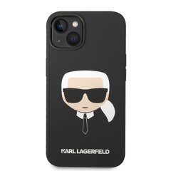 Karl Lagerfeld MagSafe Compatible Case skirtas iPhone 14, juodas kaina ir informacija | Telefono dėklai | pigu.lt