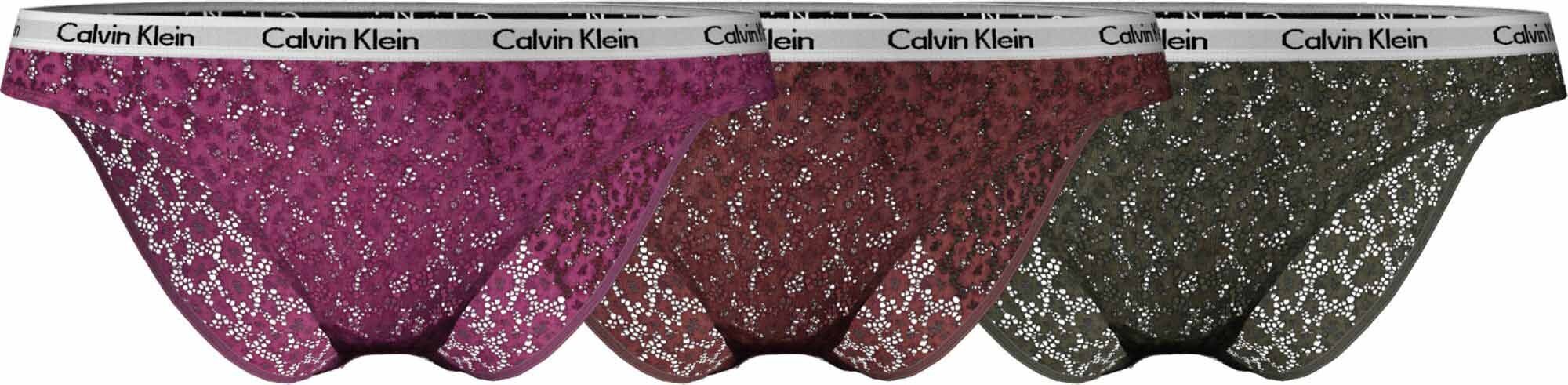 Kelnaitės moterims Calvin Klein Underwear, 3 vnt. kaina ir informacija | Kelnaitės | pigu.lt