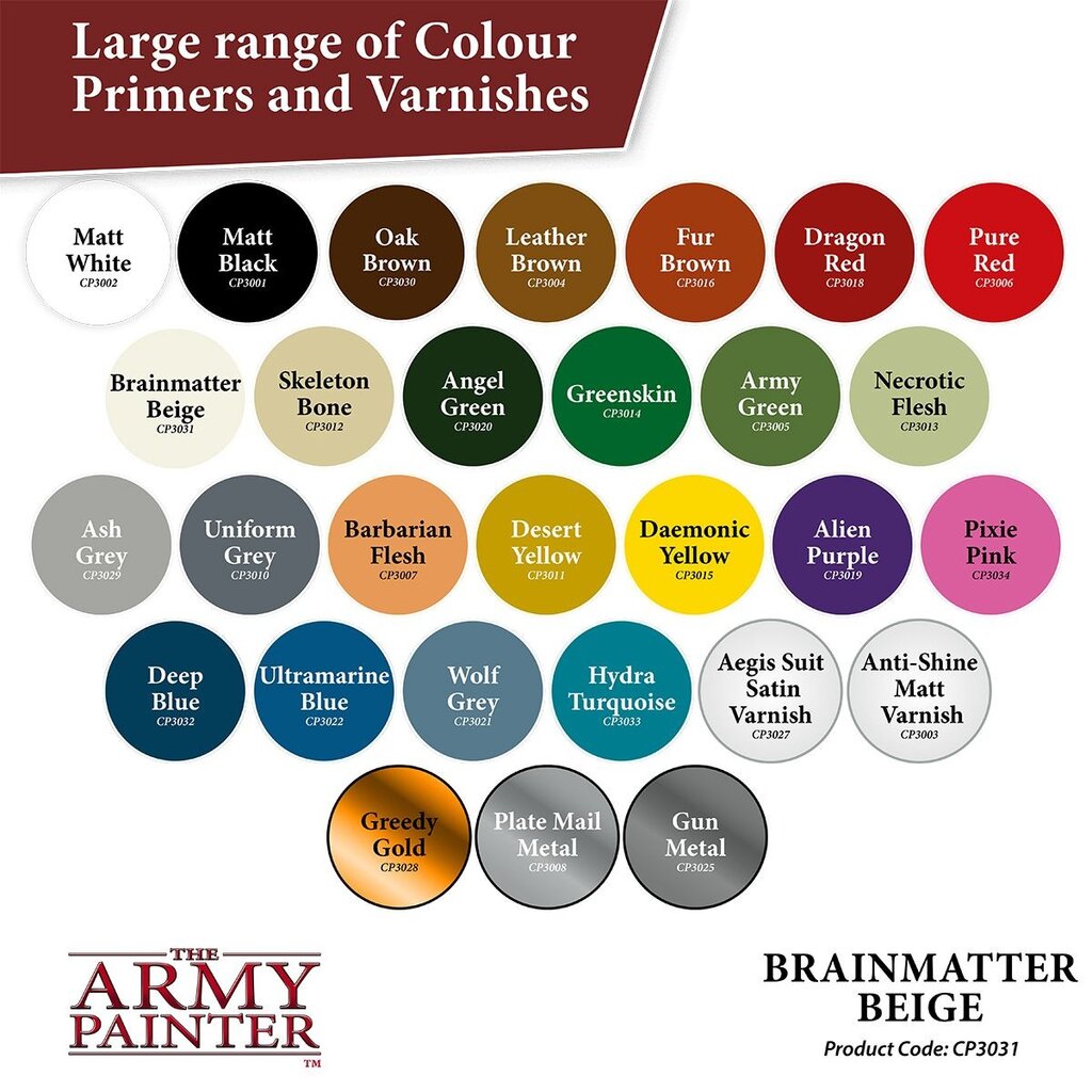 Colour Primer: Brainmatter Beige kaina ir informacija | Dažai | pigu.lt
