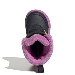 Winterplay i adidas performance  infant/girl black gz6799 GZ6799 цена и информация | Детские сапоги | pigu.lt