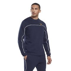 Wor piping crew reebok  for men's navy hk3005 HK3005 цена и информация | Мужские толстовки | pigu.lt