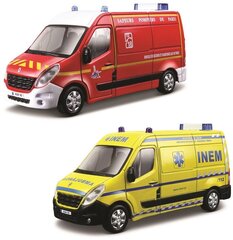 Pagalbos tarnybos automobilis Bburago Renault Master 1:50 kaina ir informacija | Žaislai berniukams | pigu.lt