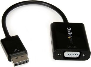 StarTech, DP2VGA3 DisplayPort - D-Sub (VGA), 0.1 м цена и информация | Кабели и провода | pigu.lt