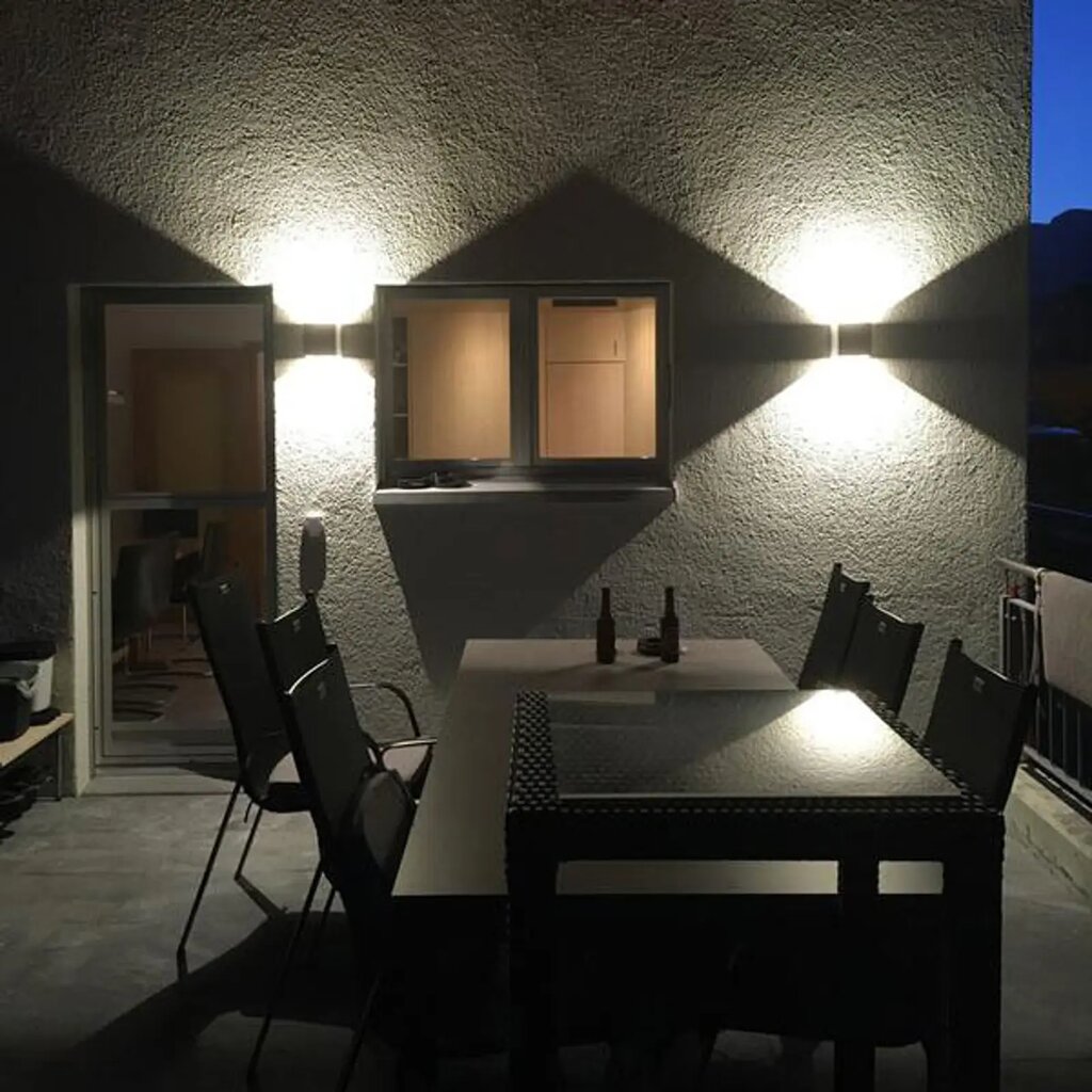 LED lauko sieninis šviestuvas Riak, pilkas kaina ir informacija | Lauko šviestuvai | pigu.lt