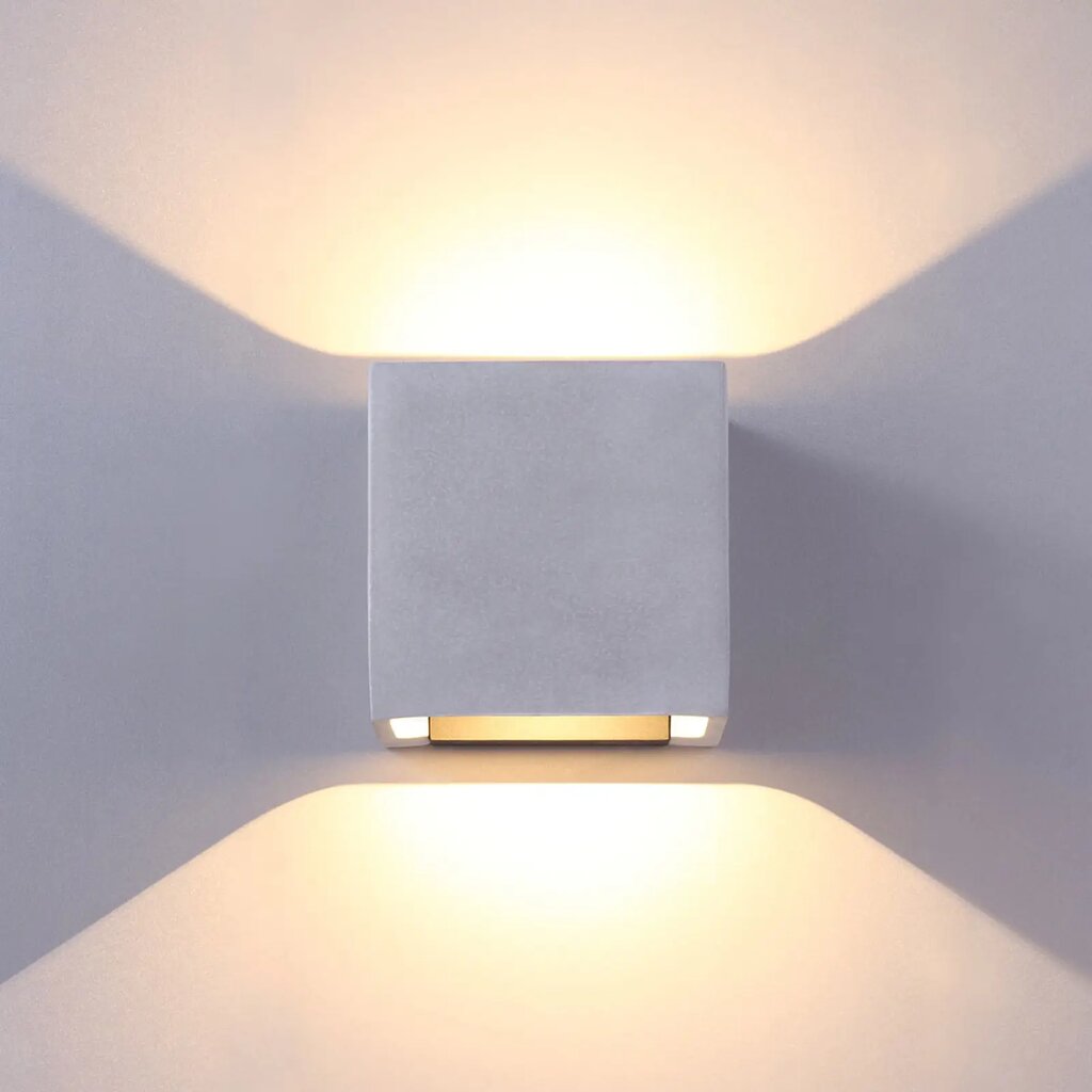 LED lauko sieninis šviestuvas Riak, pilkas kaina ir informacija | Lauko šviestuvai | pigu.lt