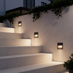 LED įleidžiamas sieninis šviestuvas Loya kaina ir informacija | Lauko šviestuvai | pigu.lt