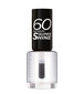 Nagų lakas Rimmel London 60 Seconds Super Shine 8 ml, 740 Clear kaina ir informacija | Nagų lakai, stiprintojai | pigu.lt