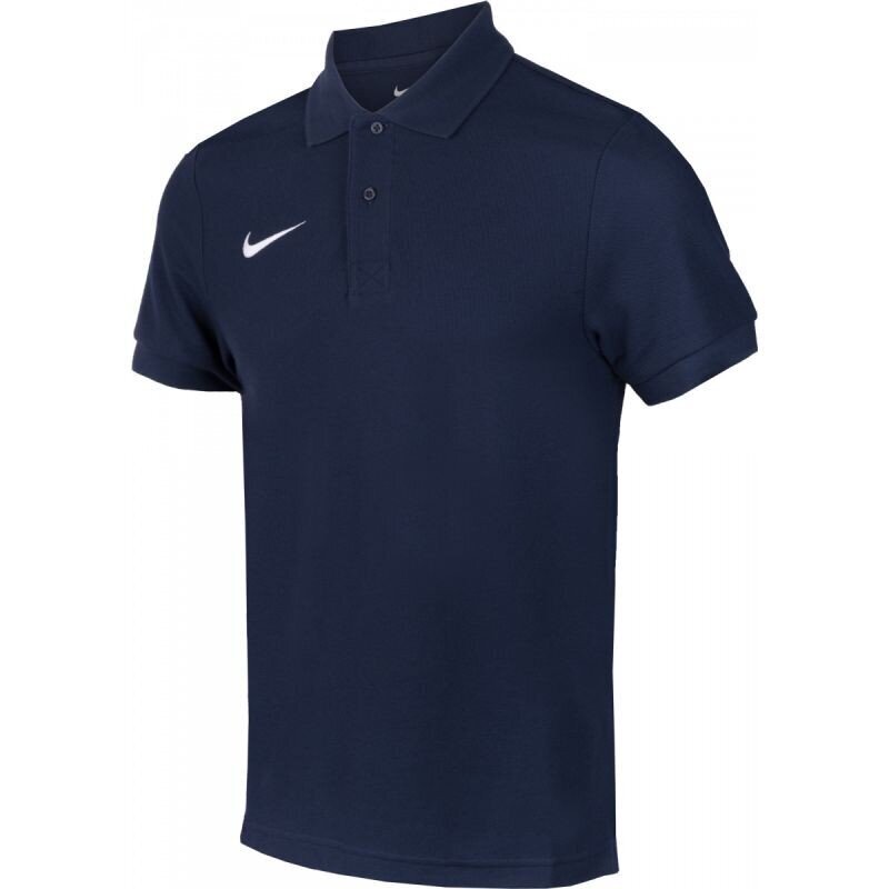 Sportiniai marškinėliai vyrams Nike Team Core Polo M, mėlyni 454800-451 kaina ir informacija | Sportinė apranga vyrams | pigu.lt