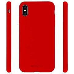 Mercury Silicone Samsung S20 Ultra G988 czerwony|red цена и информация | Чехлы для телефонов | pigu.lt