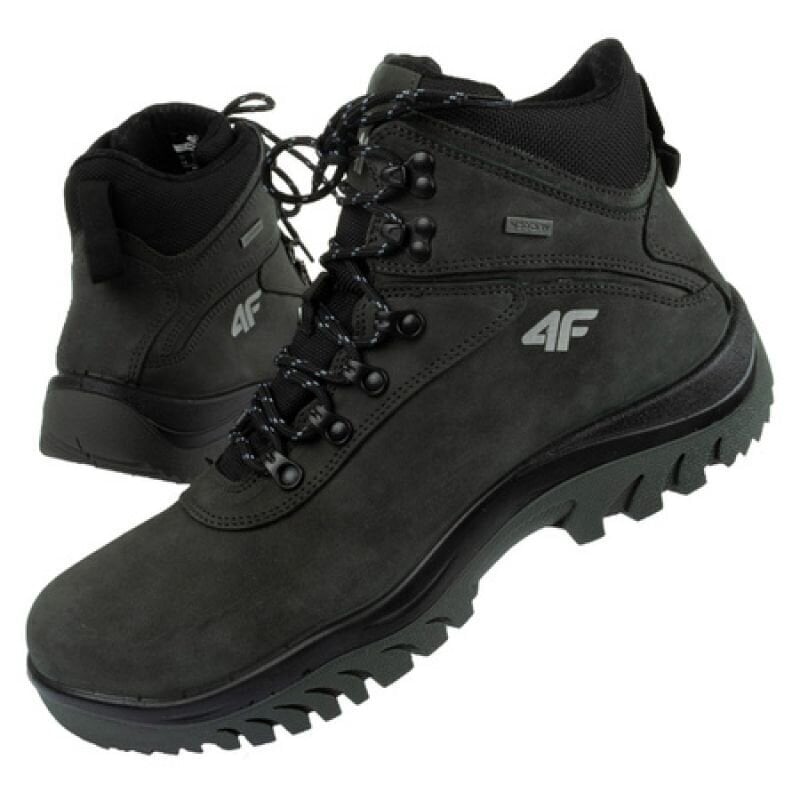 Turistiniai batai 4F M OBMH205 22S, juodi kaina ir informacija | Vyriški batai | pigu.lt