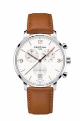 Certina DS CAIMANO GENT Хронограф C035.417.16.037.01 цена и информация | Мужские часы | pigu.lt