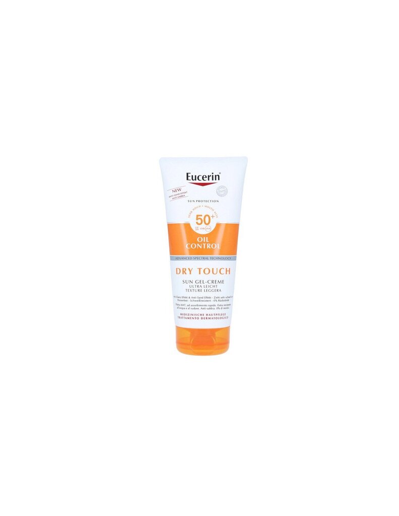 Gelinis kremas SPF 50+ Eucerin, 200 ml kaina ir informacija | Kremai nuo saulės | pigu.lt