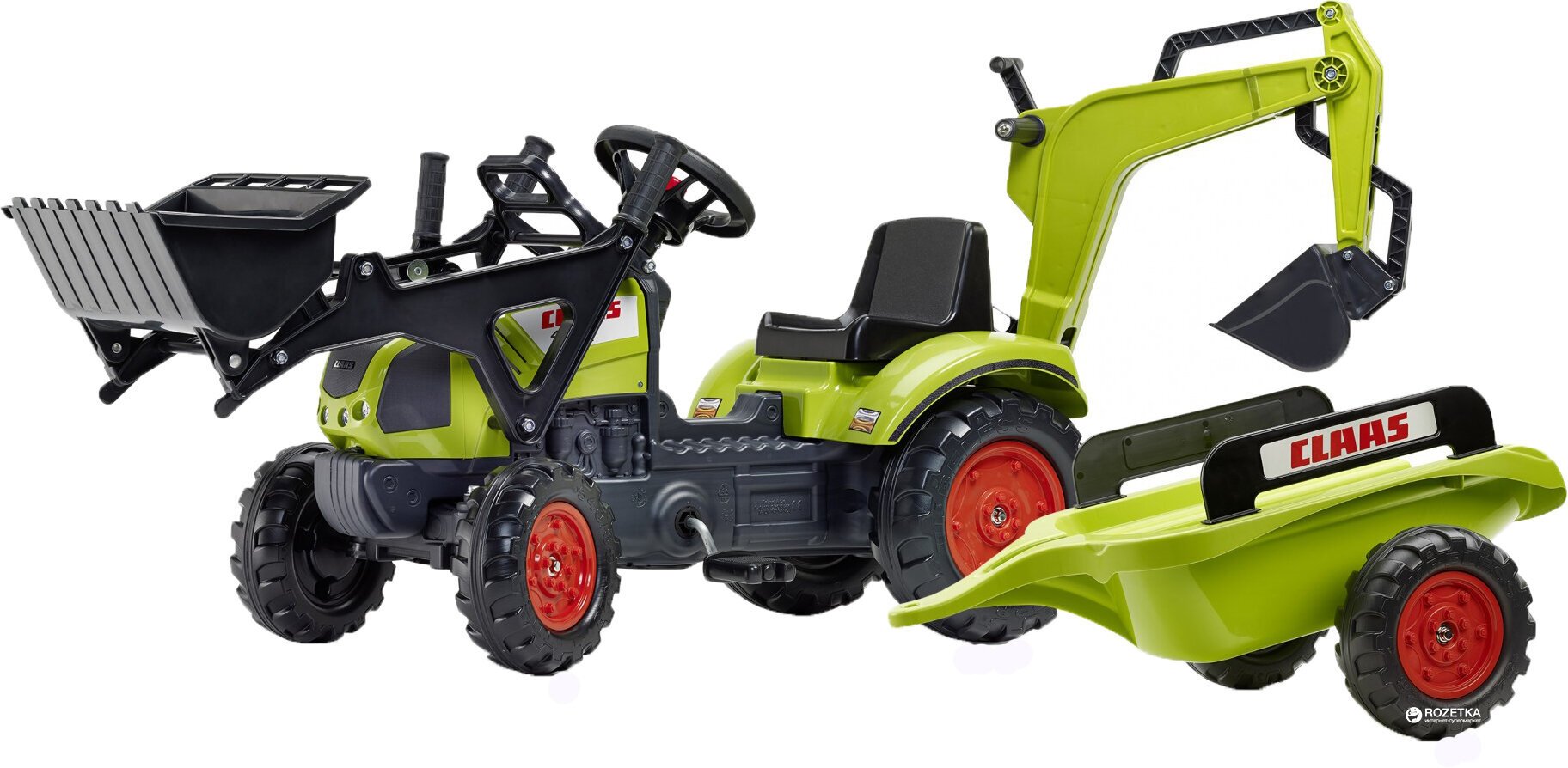 Minamas vaikiškas traktorius Falk Claas FAL2040N kaina ir informacija | Žaislai berniukams | pigu.lt
