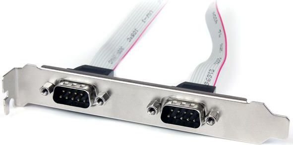 StarTech Adapter to slots 2x IDC (10 pin) - 2x DB-9 (9-pin) (PLATE9M2P16) kaina ir informacija | Korpusų priedai | pigu.lt