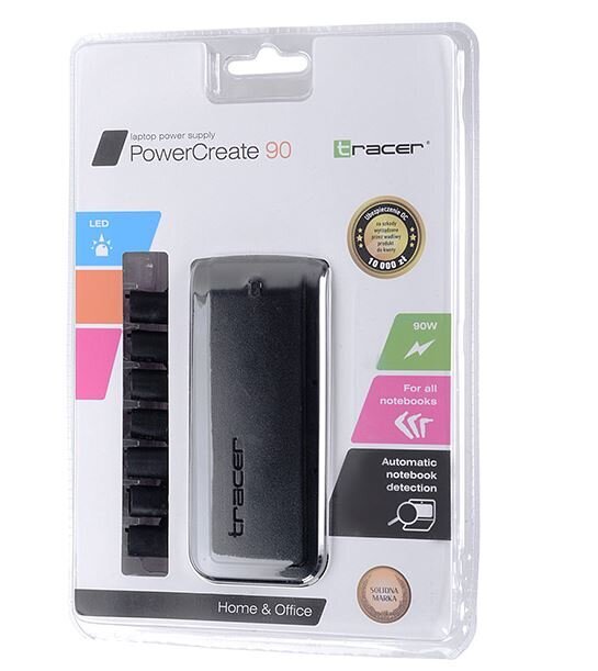 Universalus įkroviklis Tracer Notebook charger 200C kaina ir informacija | Įkrovikliai nešiojamiems kompiuteriams | pigu.lt