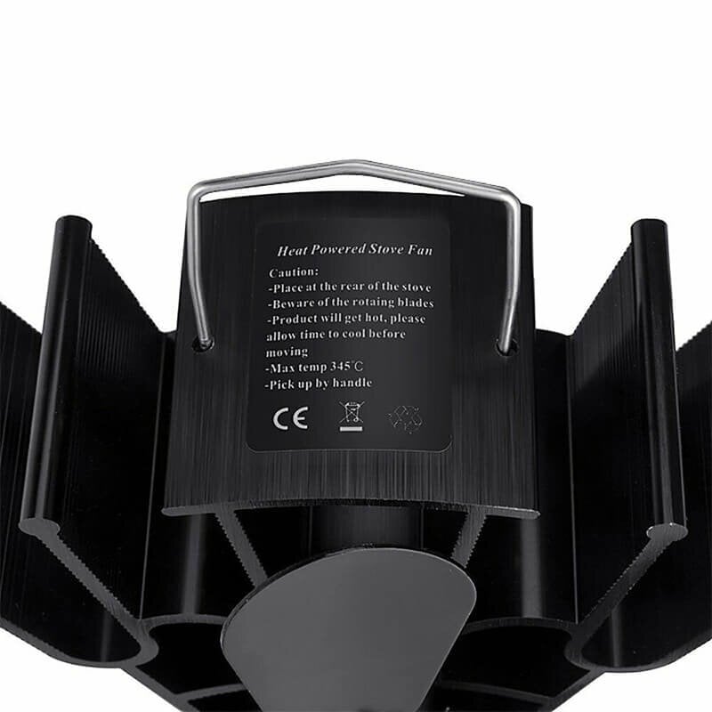 Keturių menčių židinio - krosnelės ventiliatorius цена и информация | Priedai šildymo įrangai | pigu.lt