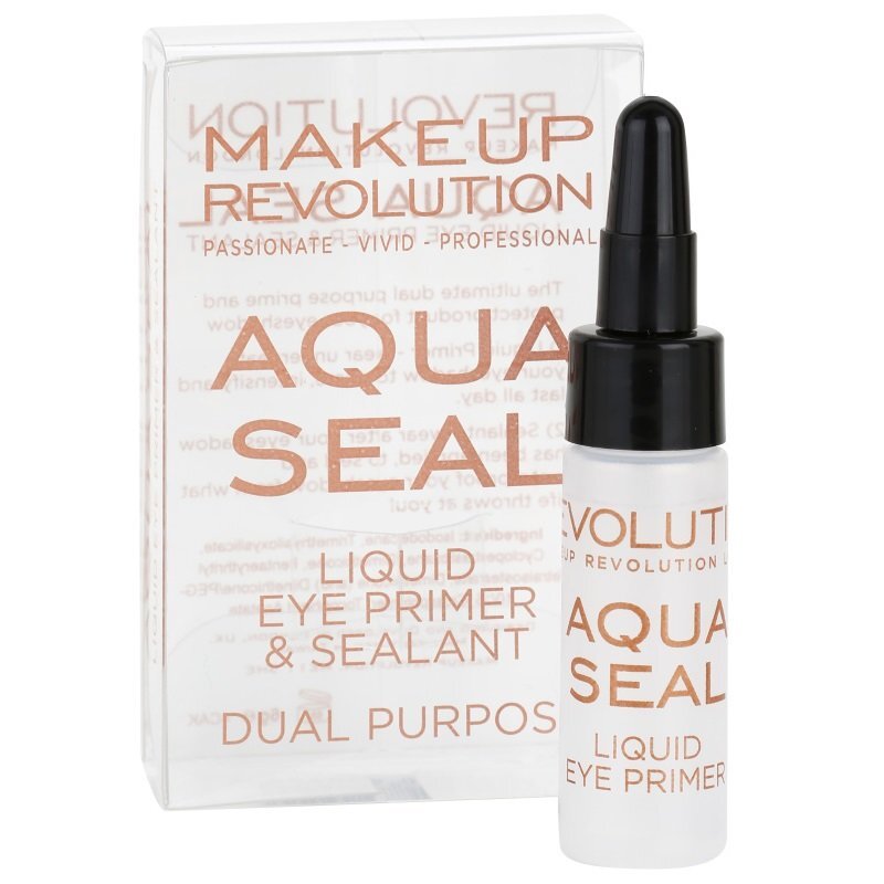 Akių šešėlių bazė Makeup Revolution London Aqua Seal 6 g kaina ir informacija | Makiažo pagrindai, pudros | pigu.lt