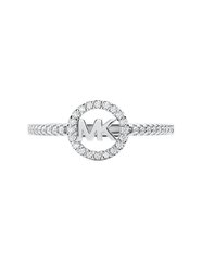 Michael Kors Роскошное серебряное кольцо с цирконами MKC1250AN040 цена и информация | Кольца | pigu.lt