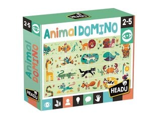 Edukacinis Domino žaidimas Headu Gyvūnai kaina ir informacija | Lavinamieji žaislai | pigu.lt