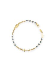 Amen Оригинальный серебряный браслет с кристаллами Rosary BROGBL3 цена и информация | Женские браслеты | pigu.lt