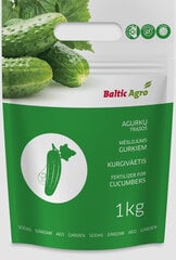 Baltic Agro Trąšos agurkams, 1 kg kaina ir informacija | Birios trąšos | pigu.lt