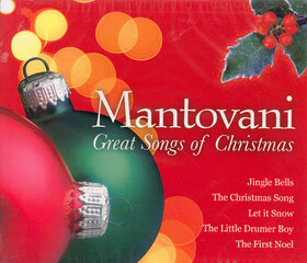 CD Mantovani - Great Songs of Christmas цена и информация | Виниловые пластинки, CD, DVD | pigu.lt