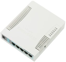 Маршрутизатор MikroTik Access Point RB951G-2HND 802.11n, 867 Mbit цена и информация | Маршрутизаторы (роутеры) | pigu.lt