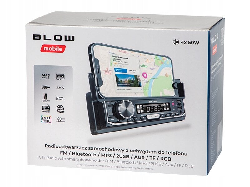 Blow AVH-8970 MP3/ distanc.BT 78-357 Automagnetola цена и информация | Automagnetolos, multimedija | pigu.lt