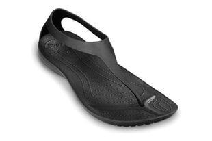 Crocs™ женские босоножки Sexi Flip, черные цена и информация | Женские сандалии MONNA LISA | pigu.lt