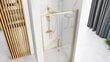 Dušo durys REA Rapid Slide Gold, 100,110,120,130,140,150 cm kaina ir informacija | Dušo durys ir sienelės | pigu.lt