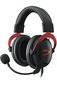 HyperX Cloud II Red 7.1 цена и информация | Ausinės | pigu.lt