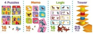 Edukacinis rinkinys Lisciani Carotina Baby 4 in 1 kaina ir informacija | Lavinamieji žaislai | pigu.lt