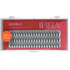 Dirbtinių blakstienų kuokšteliai Ibra Individual false eyelashes 20D/0.07 C 13 mm kaina ir informacija | Priklijuojamos blakstienos, blakstienų rietikliai | pigu.lt