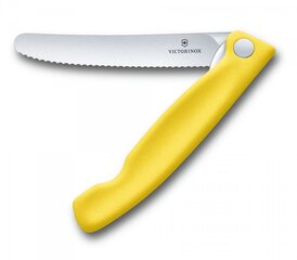 Victorinox Swiss Classic sulankstomas peilis daržovėms ir vaisiams, 11 cm цена и информация | Ножи и аксессуары для них | pigu.lt